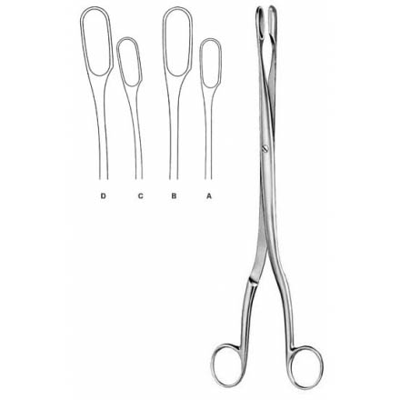 Americo Instruments, Winter Placenta and Ovum Forceps, Size: A: 28 cm B ...